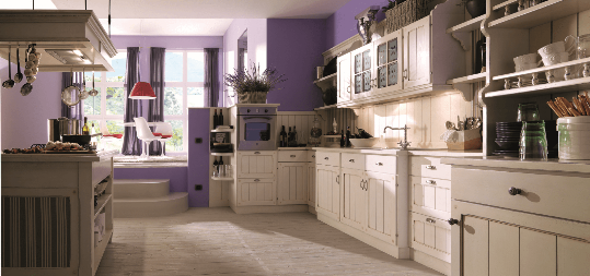 Cucina chabby chic Cucina chubby chic con isola